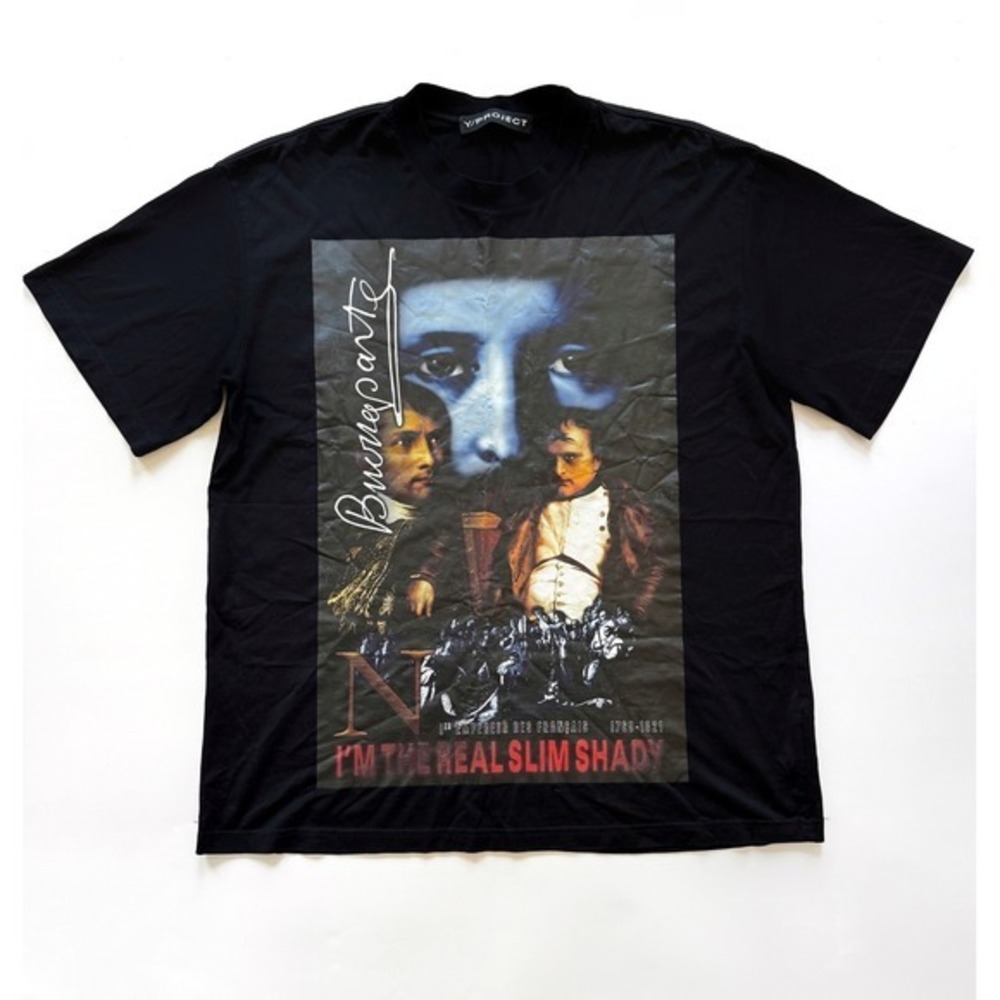 Y/Project RARE Napoleon France T‎ Shirt Black Large Y Project